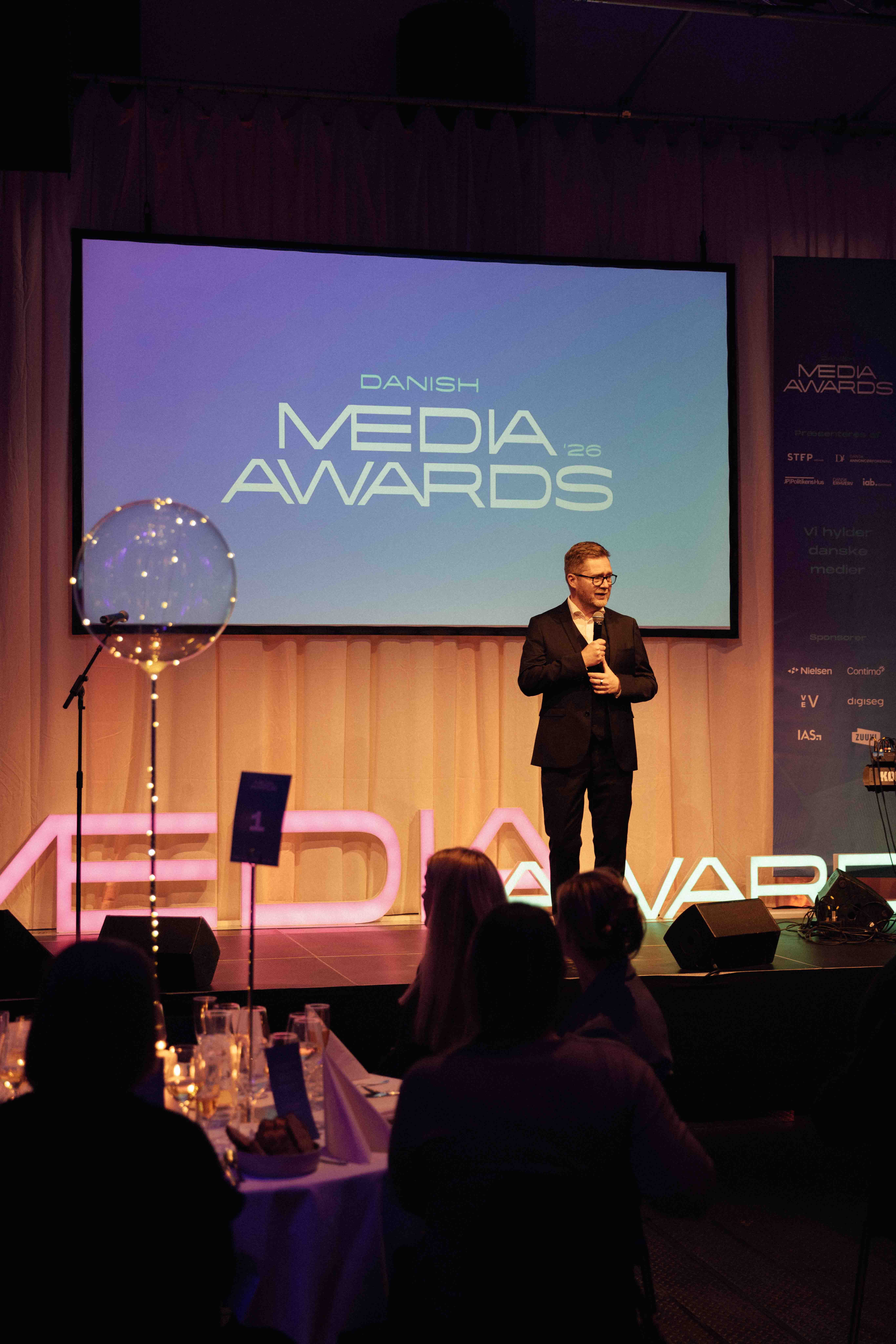 Billede fra Danish Media Awards 2026