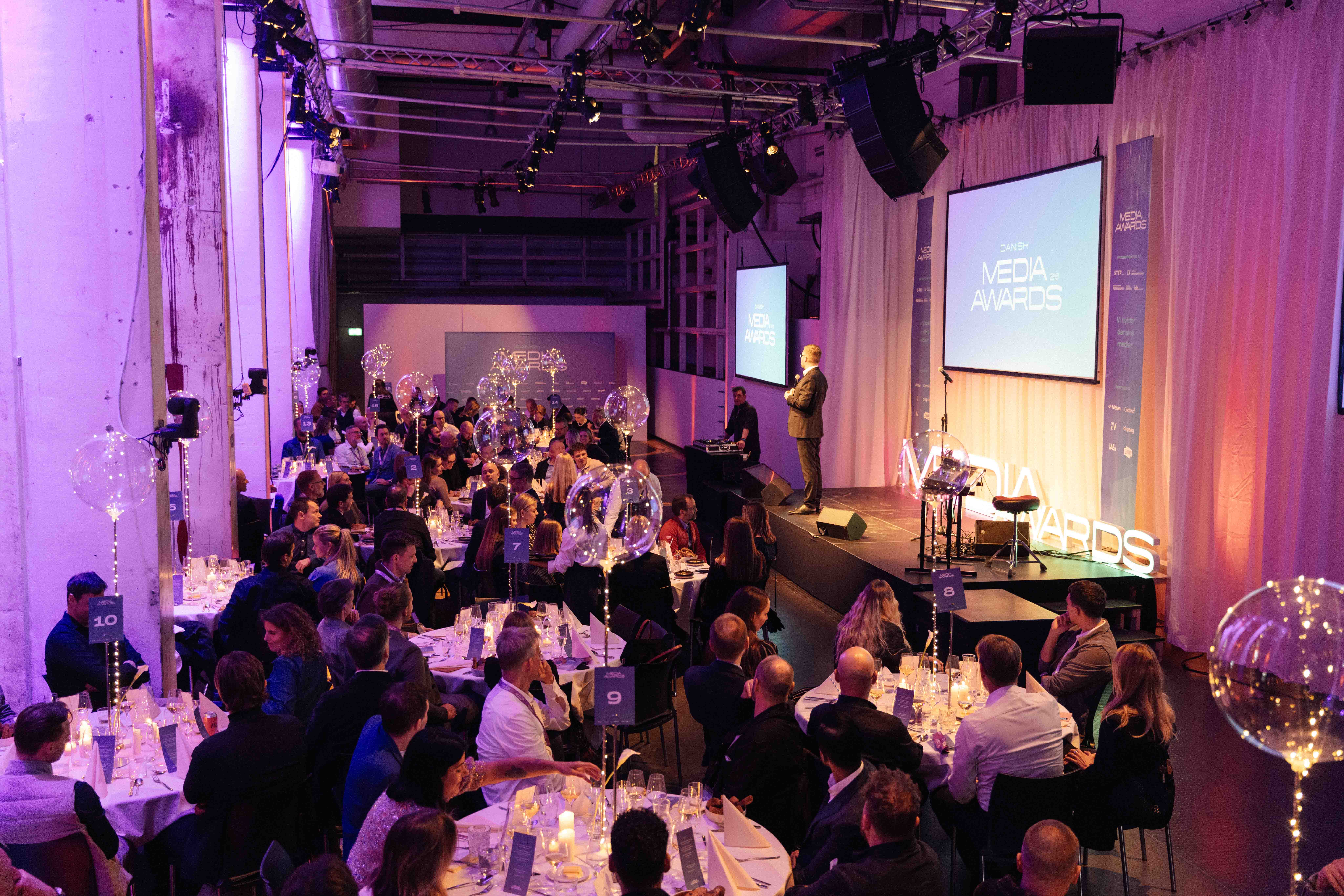 Billede fra Danish Media Awards 2026