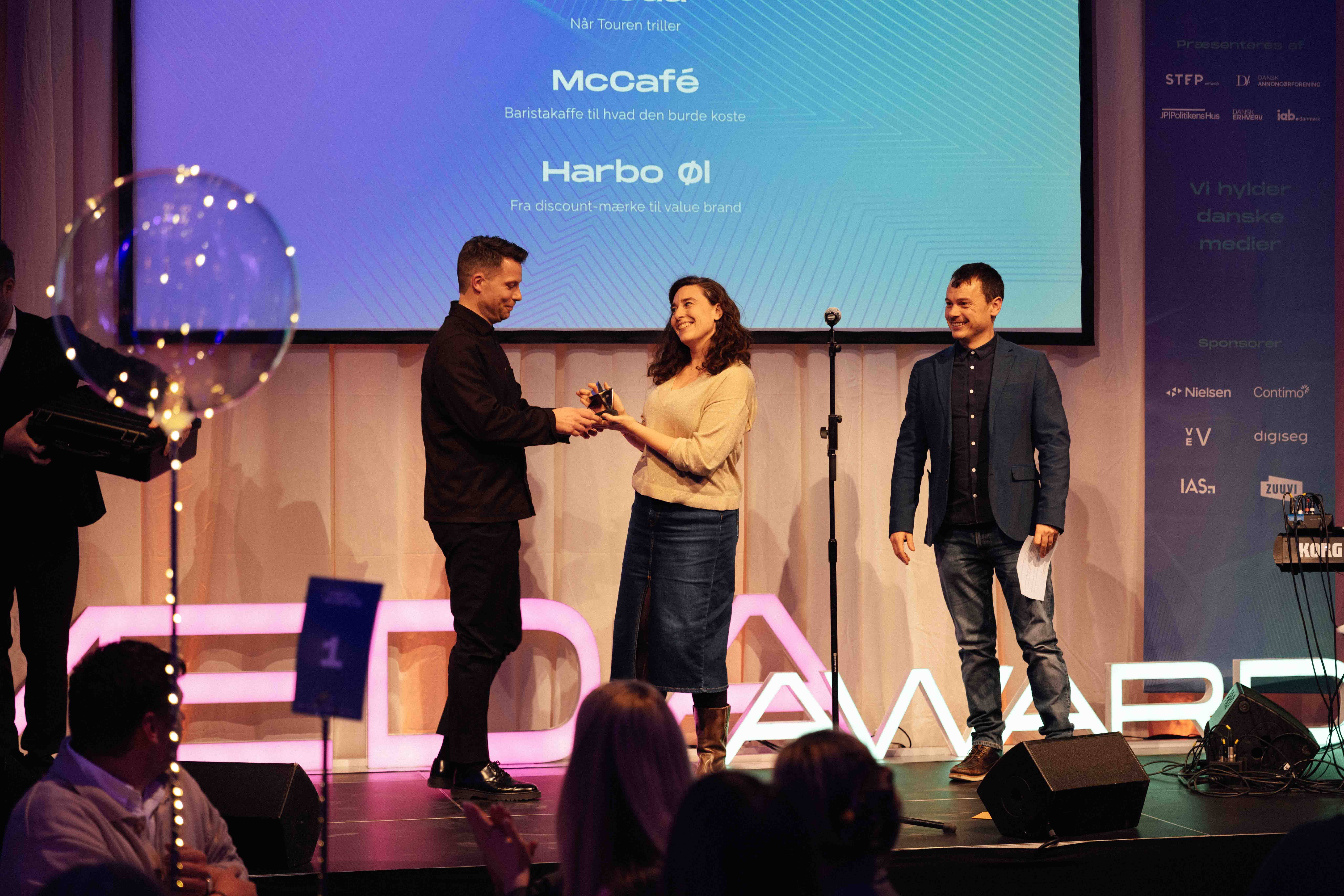 Billede fra Danish Media Awards 2026