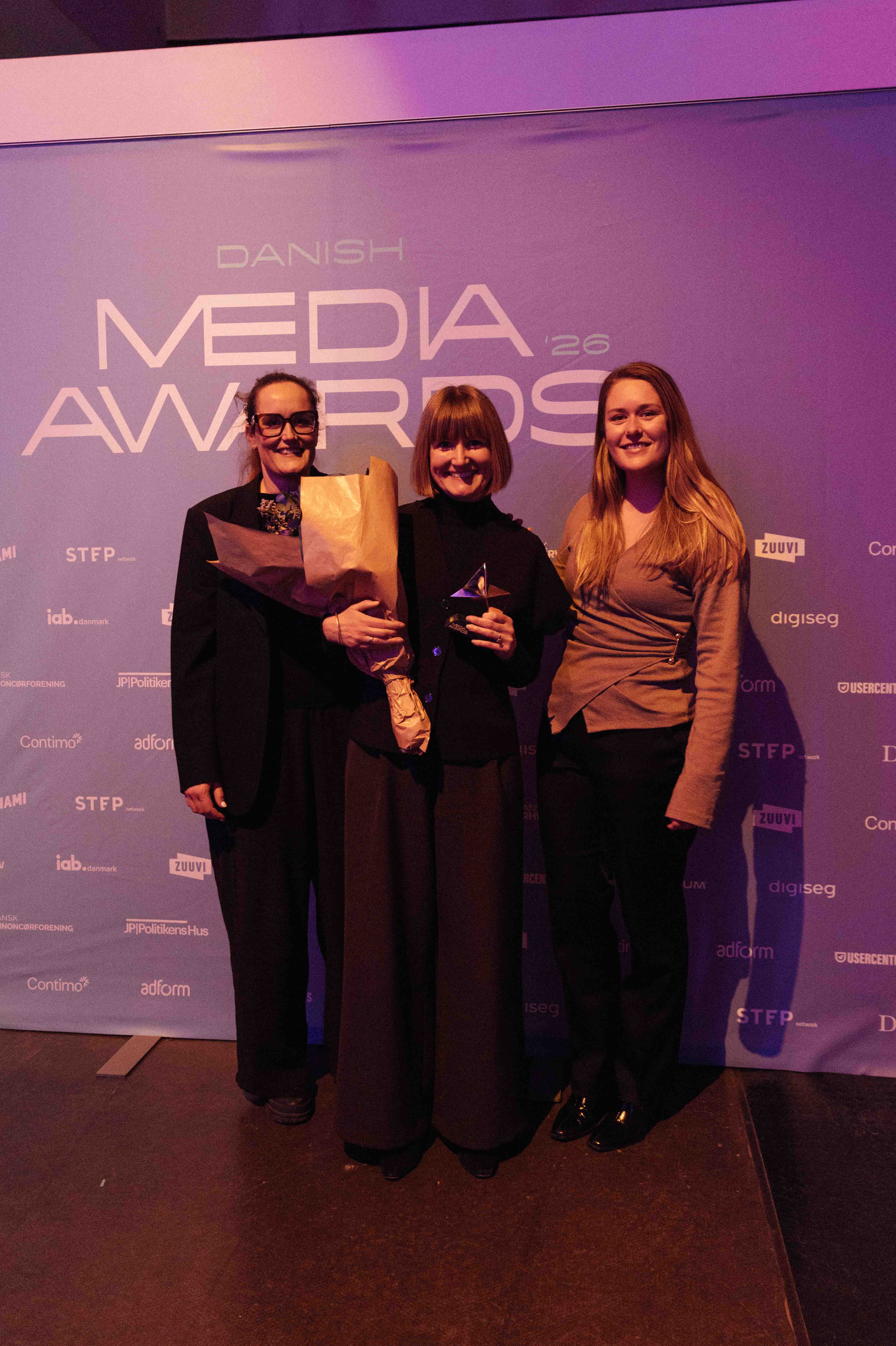 Billede fra Danish Media Awards 2026