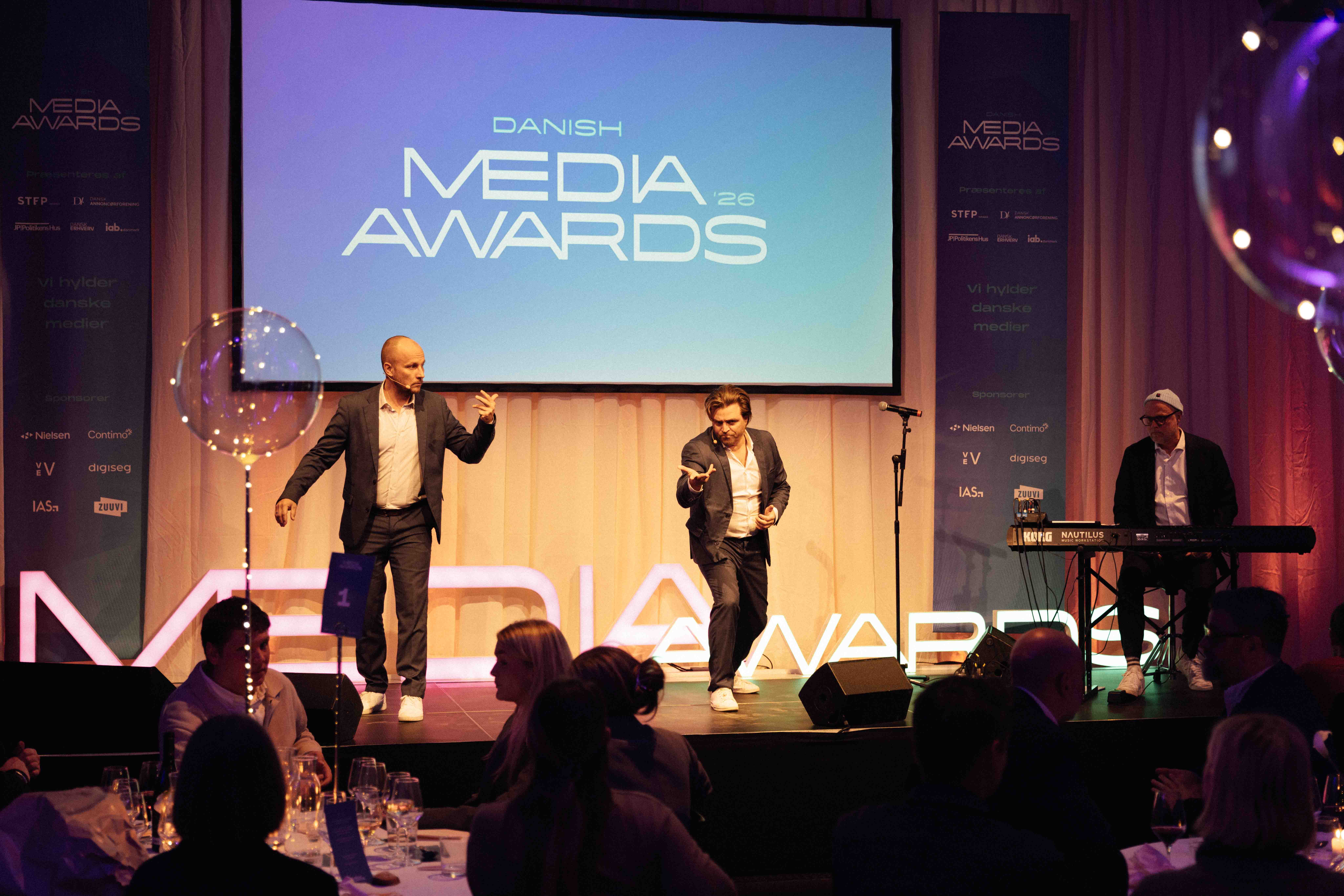 Billede fra Danish Media Awards 2026