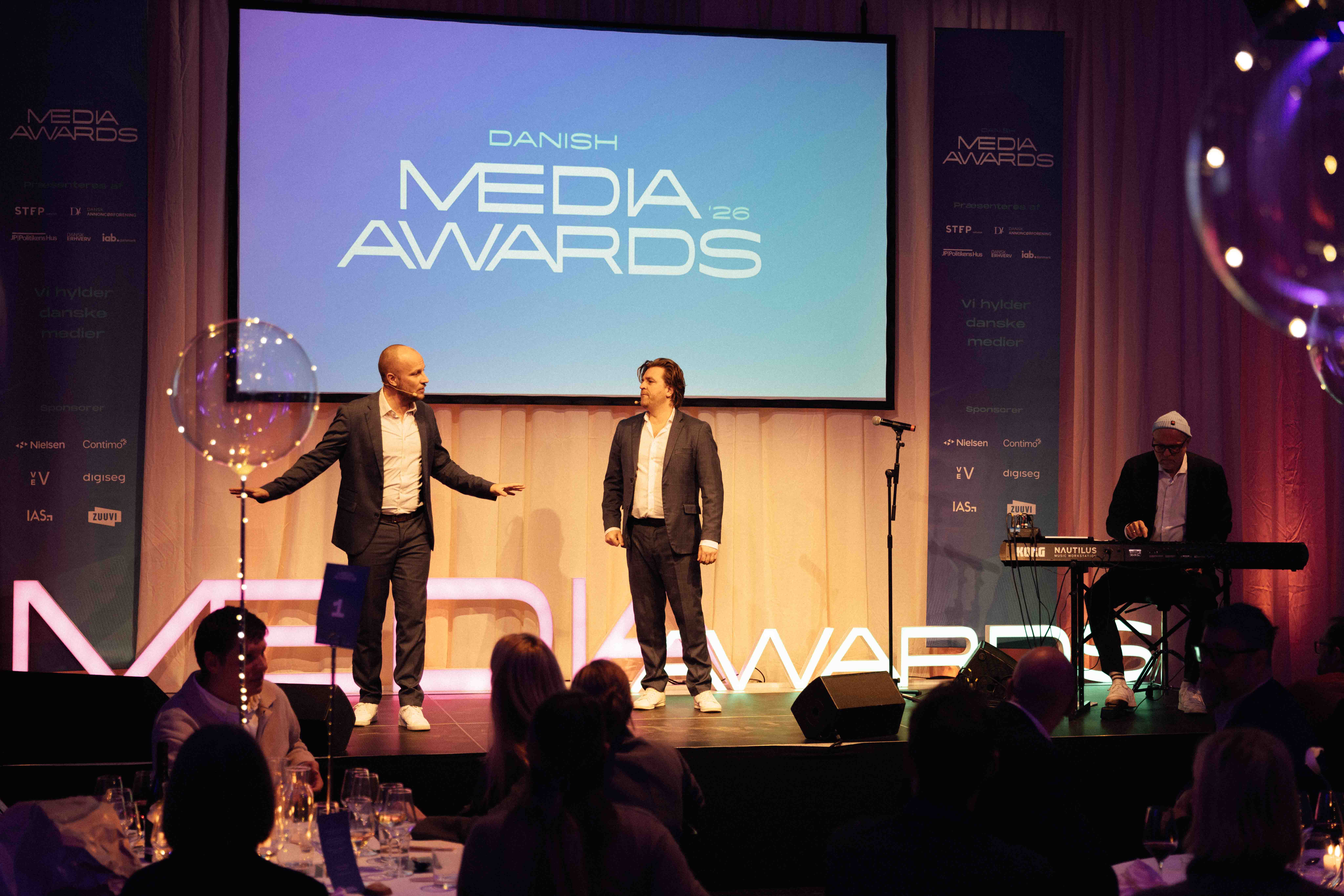 Billede fra Danish Media Awards 2026