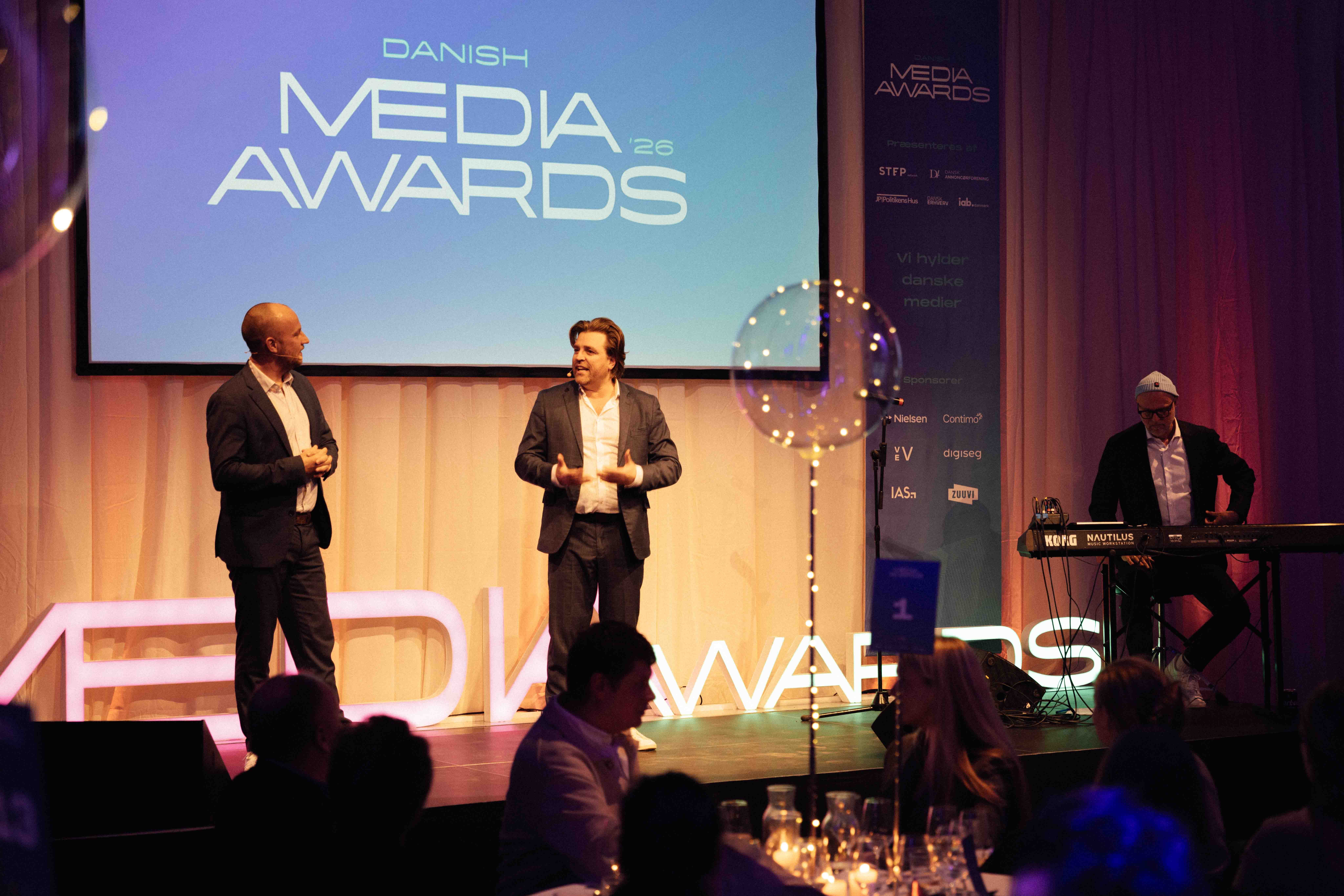 Billede fra Danish Media Awards 2026