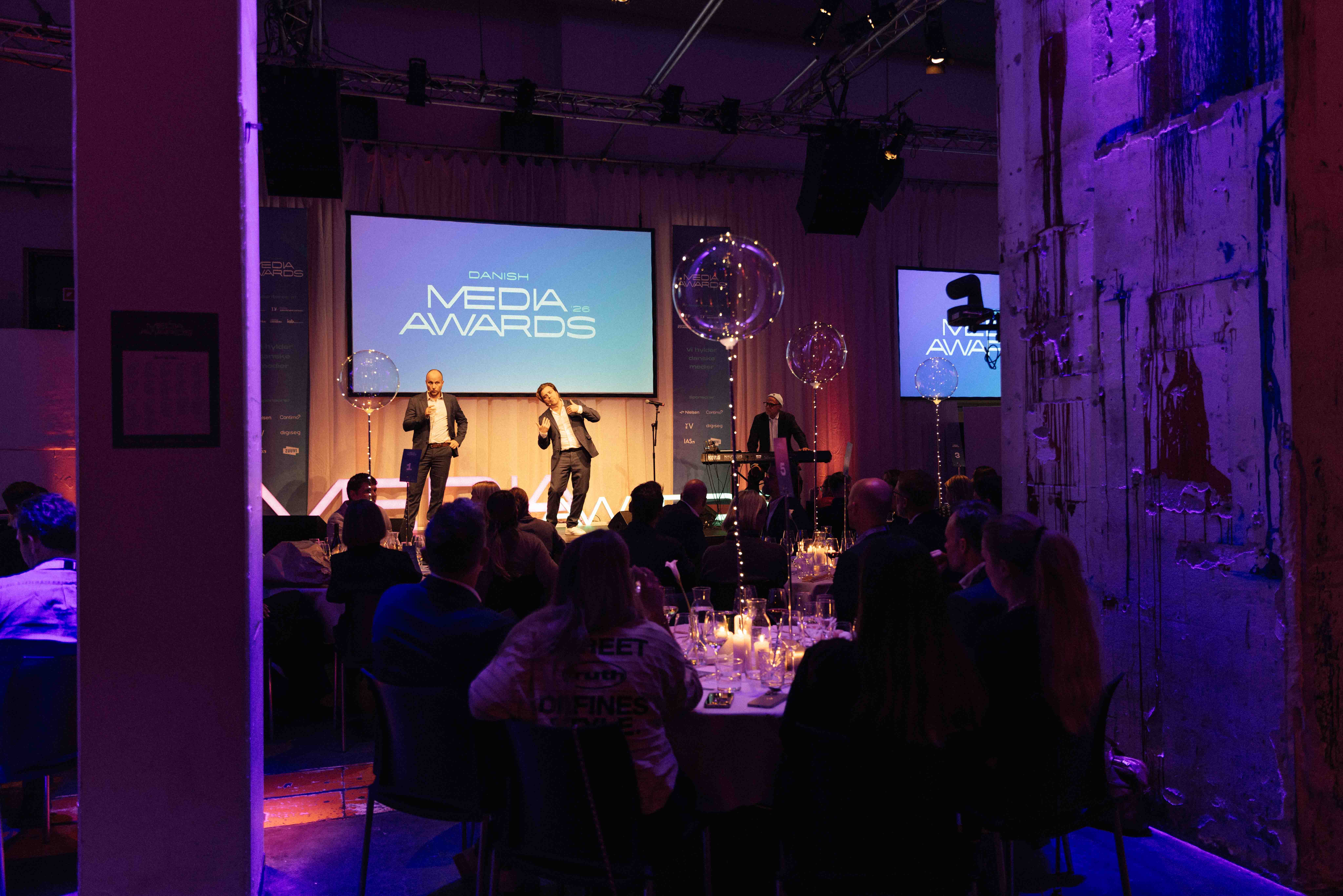 Billede fra Danish Media Awards 2026