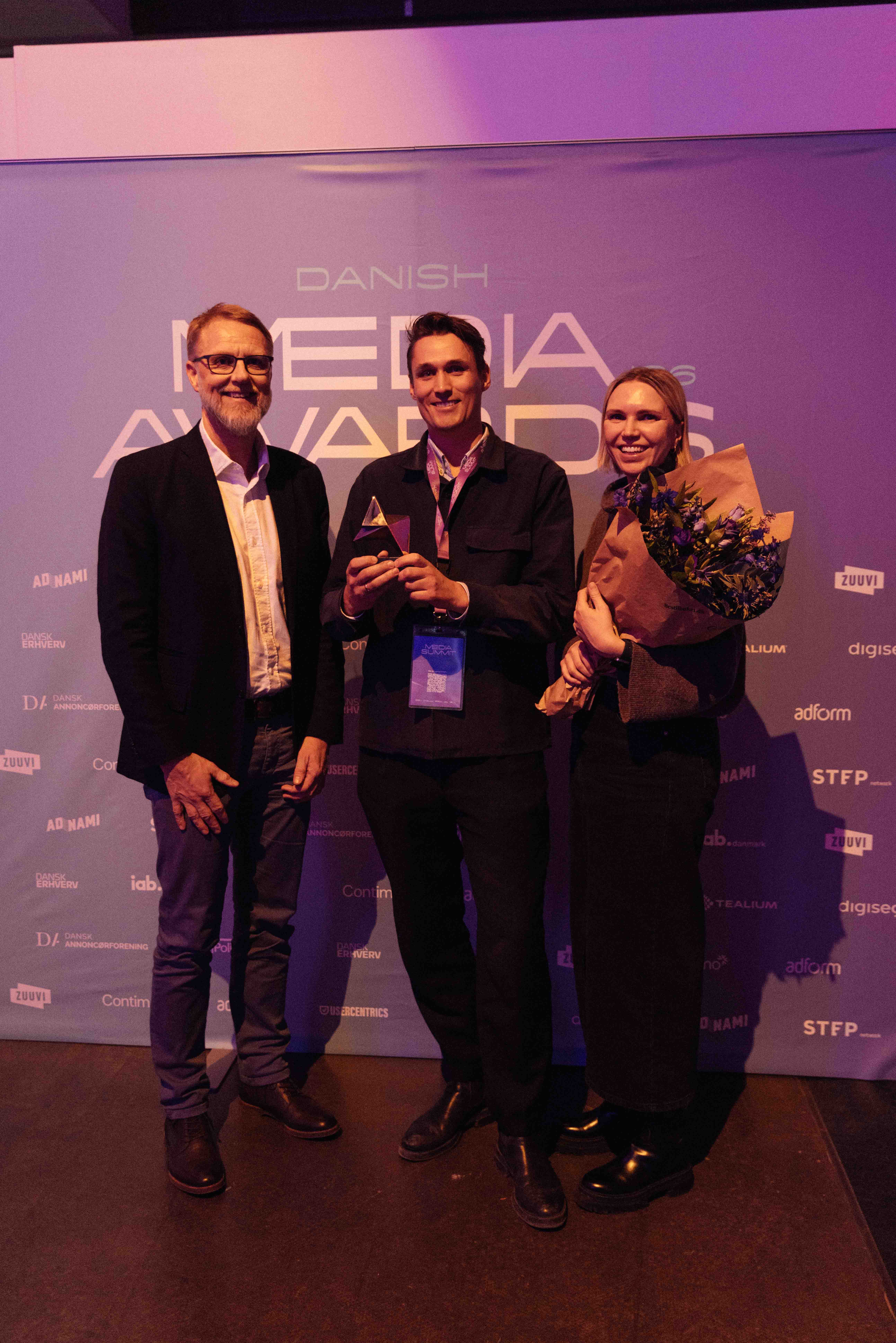 Billede fra Danish Media Awards 2026